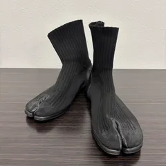 (s)Maison Margiela PARIS メゾンマルジェラ TABIタビシリーズ シューズ タビブーツ ブラック 表記サイズ39