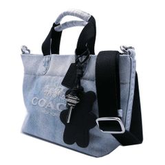 新品未使用 COACH スモールツアートート ラブドデニム チャーム - メルカリ