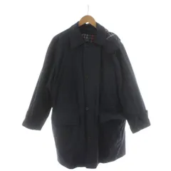 バーバリーズ Burberrys ヴィンテージ ダウンコート ロング丈 フード アウター MA 紺 ネイビー BBN82-910-28 /AN79 ■ECD001