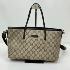 2026年最新】（中古）[グッチ] GUCCI GGスプリーム GGプラス トート 