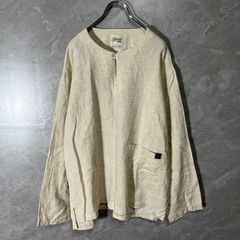美品】ショット LS SLEEPING SHIRT リネン混 ヘリンボーン M - メルカリ