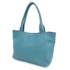 Dakota / ダコタ ■トートバッグ　セミショルダー　レザー　ブルー系　ビジネス 【バッグ/バック/BAG/鞄/カバン】 ブランド【中古】 