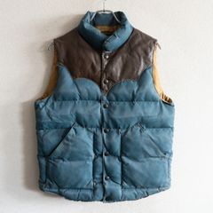 極美品 RRL DOUBLE RL スエード レザー ダウンベスト - メルカリ