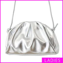 【新品・未使用】 ショルダーバッグ レディース 婦人 斜めがけバッグ 大人 軽量 上品 半月 小さめ 肩掛け カジュアル ポシェット ミニショルダー ラメ おしれ 上品 パーティー 式典 鞄 バッグ 即購入可 シルバー 銀色 白 グレー 622-204-CP