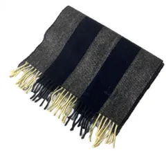 ダンヒル dunhill カシミヤマフラー ストール オールド ネイビー