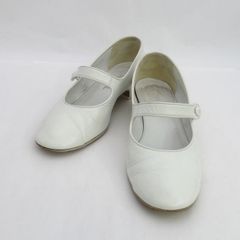 CHANEL シャネル ココマーク ストラップパンプス G34328 ホワイト