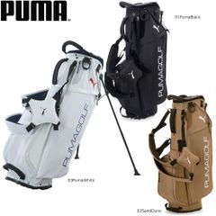 PUMA GOLF キャディバッグ フード付 9.5型 グレー ヘザー CB - メルカリ