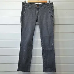 chimala チマラ｜ダメージ加工 ストレッチ デニムパンツ｜*Aのサムネイル