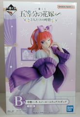 BANDAI SPIRITS 이치 반 쿠지 5등분의 신부∽ 2명만의 시간 B상 나카노 니노 스노우 룸 웨어 피규어