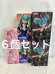 未開封 初音ミク 桜ミク フィギュア ６個 LF3565 f107