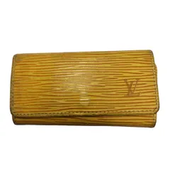 ルイヴィトン LOUIS VUITTON エピ ミュルティクレ4 4連キーケース レザー メンズ 表記無 