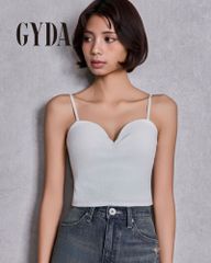 GYDA ジェイダ ショルダーストラップリブベアビスチェ 072613208001