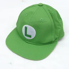 ユニバーサル・スタジオ・ジャパン ◆SUPER　NINTENDO　WORLD　ルイージ　キャップ　サイズ：フリー 子供用品【中古】 