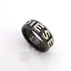 DIESEL / ディーゼル ■指輪　リング　＃22　スチール 【リング/指輪/アクセサリー】 ブランド【中古】 