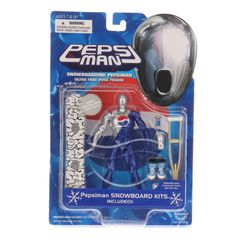 未開封・希少】バンダイ ペプシマン スノーボード フィギュア 1998年製