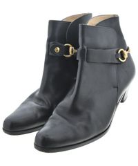 GUCCI ロングブーツ ブラック 37C - メルカリ