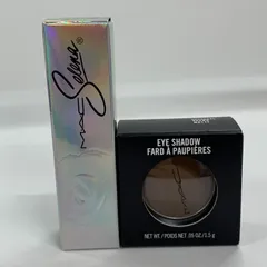 L2342 K M・A・C マック スモール アイシャドウ チャコールブラウン 1.5g・リップスティック ラ レイナ 計2点セット