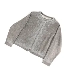 JOURNAL　STANDARD　LUXE　ジャーナルスタンダード ラックス　25/AW　25-080-440-0350-4-0　ウールMIXビジューカーディガン　セーター