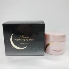 Y4795 ムーサ ナイト スリーピングマスク 50g・イオ DNクリーム W 2 30g 計2点セットのサムネイル