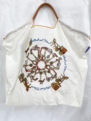 Ball&Chain✕ チロリアン トートバッグ ターコイズ MSサイズ - メルカリ