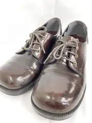 HARUTA ハルタ おでこレースアップ ローファー シューズ size24.5 3E/茶  ■■レディース