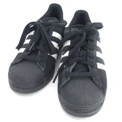 adidas / アディダス ◆スニーカー/スーパースター/スエード/ブラック/23.5ｃｍ IE6525 【レディース/ガールズ/LADY/女性/婦人】【靴/クツ/シューズ/SHOES】 レディースファッション【中古】 