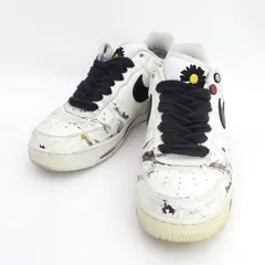 PEACEMINUSONE×Nike ◆Air Force 1 Low/ピースマイナスワン/ホワイト/25.5ｃｍ　 DD3223-100 【メンズ/MEN/男性/ボーイズ/紳士】【靴/クツ/シューズ/SHOES】 メンズファッション【中古】 