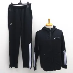 Babolat / バボラ ◆セットアップ/トレーニングウェア/ジャージ/ブラック/サイズS BUT4118C 【メンズ/MEN/男性/ボーイズ/紳士】 メンズファッション【中古】 