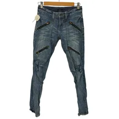 オズモーシス OSMOSIS ジップスキニーデニムパンツ レディース  3のサムネイル