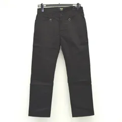 FENDI / フェンディ ◆パンツ ブラック デニム 刺繍 ゴールド SIZE：40 ゴールドエディション  ブランド