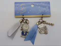 MR-02367 スヌーピー＆チャーリー・ブラウン チャームセット キーホルダー 2個 ペア USJ ユニバーサルスタジオジャパン ピーナッツ PEANUTS SNOOPY