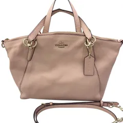 186005 現状品 COACH コーチ ハンドバッグ　2WAY　レザー