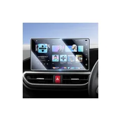 Lamicall トヨタ ライズ ルーミー専用 ナビ保護ガラスフィルム 9インチ 1:1高精度カット 高透過率 9H強化ガラス フィルム 傷防止 高感度タッチ 撥水撥油 液晶保護フィルム 耐衝撃 反射防止 画面保護シート 自己吸着 貼付け簡単 スクリーン  0