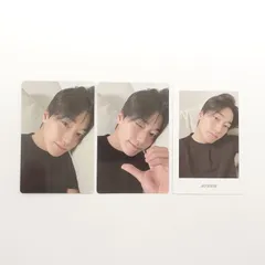 ATEEZ サン GOLDEN HOUR : Part.3 POCA ALBUM 封入 トレカ フォト カード 3枚セット SAN アチズ ポカアルバム