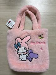 Sanrio My Melody Crossbody Fur Tote Bag (Brand New)
