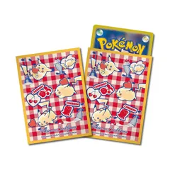 【送料無料】 ピカチュウとハート【オレンジ】 デッキシールド サプライ ポケカ