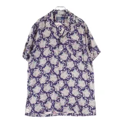 POLO RALPH LAUREN (ポロラルフローレン) 90s ペイズリー オープンカラー 半袖シャツ アロハシャツ マルチ