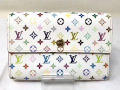 ◆LOUIS VUITTON ルイヴィトン M60083 ポルトフォイユアレクサンドラ 三つ折り財布 モノグラム マルチカラー 中古◆20690★