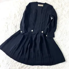 クリスチャンディオール　Dior ひざ丈ワンピース　Aライン　ブローチのサムネイル