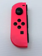 【動作品】ニンテンドー Switch ジョイコン★ネオンレッド (L) Joy-Con　 (Z01