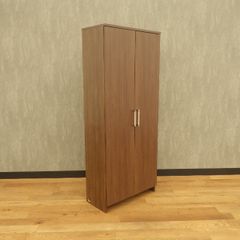 ままさま専用】シューズボックス ホワイト ダブルドア大容量 - メルカリ