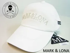 正規品★MARK&LONA マーク&ロナ★CD8-CTMC シリコンロゴメッシュキャップ【MCF-3B-FC55】ホワイト白【本物保証】マグネット★店頭完売のサムネイル
