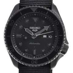 セイコー SEIKO 4R36-07G0 セイコー 5スポーツ デイデイト 自動巻き メンズ 美品 箱・保証書付き P#146044