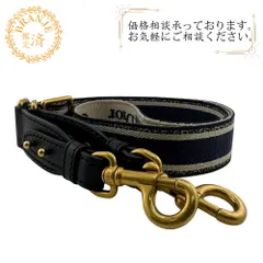 Christian Dior クリスチャンディオール S8553LBTE  エンブロイダリー  キャンバス ショルダーストラップ ネイビー レディース