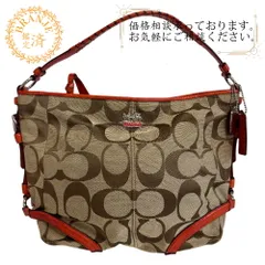 COACH コーチ 18903 シグネチャー キャンバス ショルダーバッグ ベージュ レディース