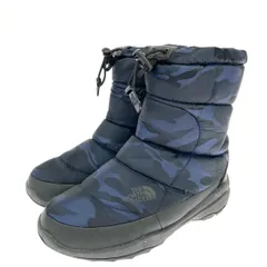 THE NORTH FACE ザノースフェイス ヌプシブーティー 表記サイズ:24.0cm カモフラ柄 NF51583   ネイビー レディース / 240001186173