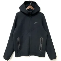 【中古品】NIKE ナイキ TECH FLC FZ HOODIE FB7922-010 テック フリース ウィンドランナー フルジップ パーカー 長袖 トップス 【148-260313-ay-02-izu】