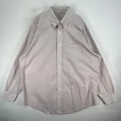 古着 ブルックスブラザーズ Brooks Brothers 長袖シャツ ボタンダウン 胸ポケ MADISON FIT  レッド系 チェック メンズ