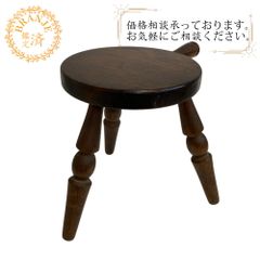 飛騨産業 キツツキマーク ミルクスツール 花台ヴィンテージ