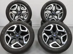 4本 スバル XV GT 純正 18インチ 7J +55 5H PCD 100 ラジアル BRIDGESTONE Playz PX-RV2 2025年 225/55R18 SJ フォレスター アウトバックのサムネイル